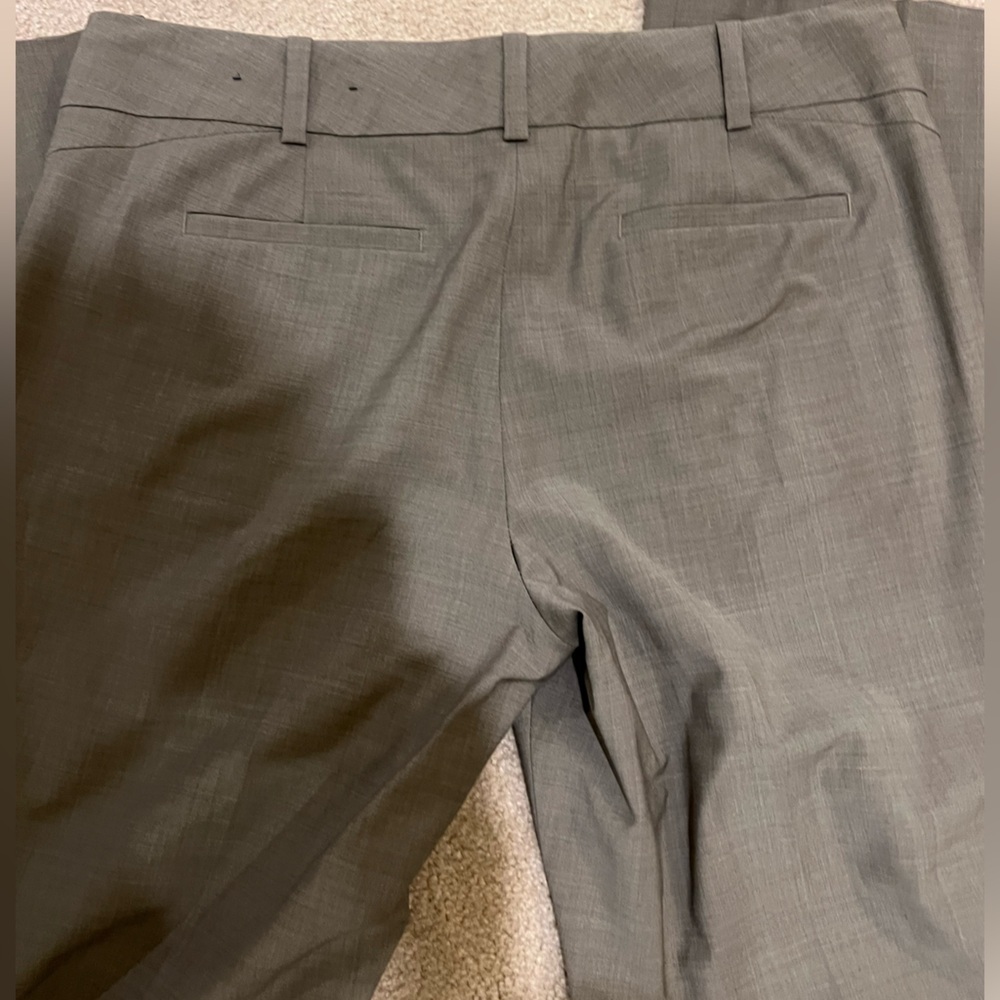 Ann Taylor Heather Brown NWOT Women's Trousers, Size 10 - Picture 6 of 8